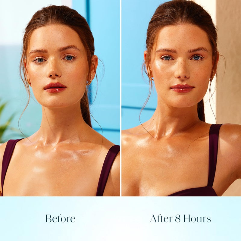 St.Tropez Self Tan Purity Bronzing Water Face Mist, Natural Sunkissed Glow with Hyaluronic Acid & Antioxidants, Vegan, Natural & Cruelty-Free Face Care, 2.7 Fl Oz - Image 5