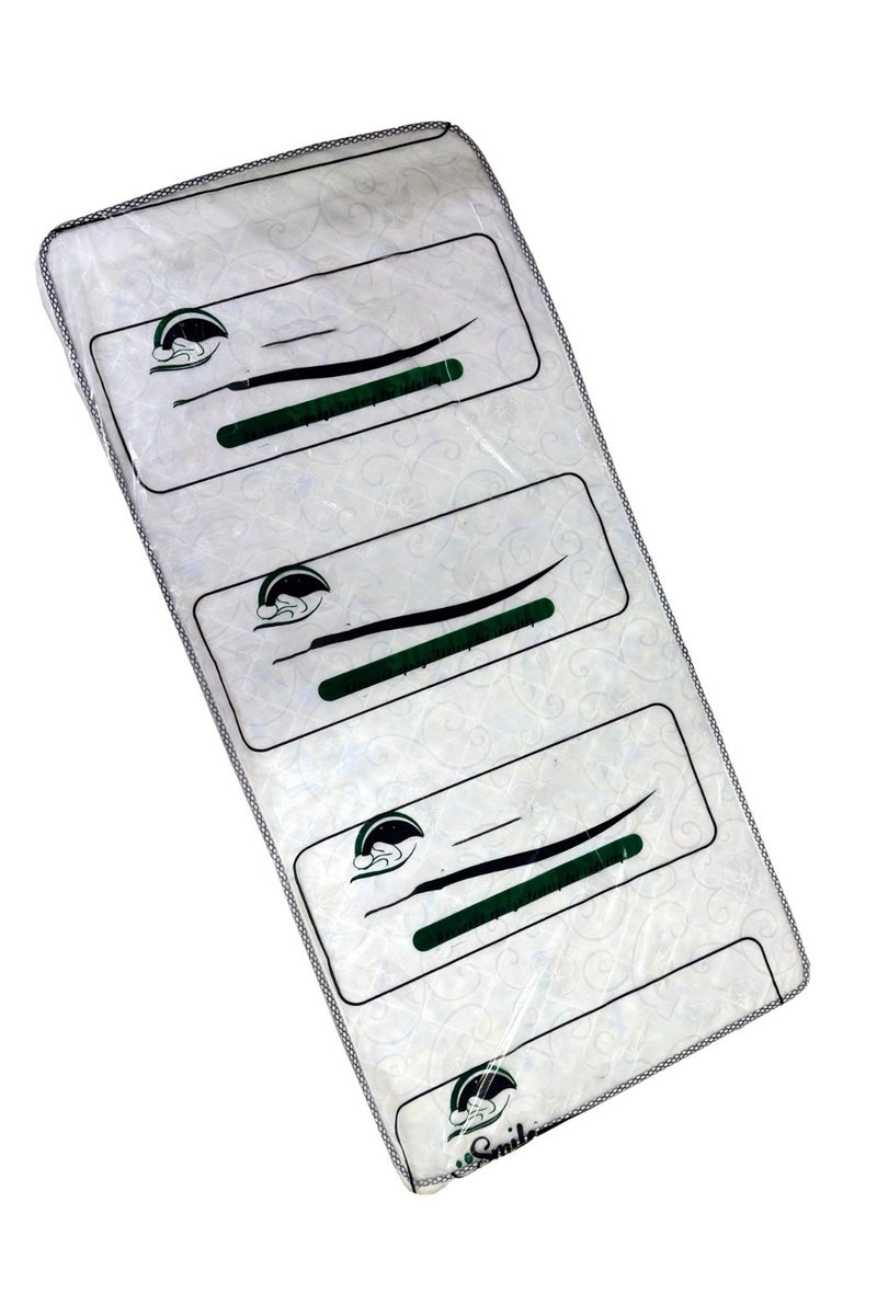 بكج سرير حديد دورين مقاس 190*90 سم مع 1 مرتبة نفر 190*90*10 سم مع 1 غطاء مرتبة 190*90 سم مع 1 مخدة مقاس 65*35 و1 بطانية 2 كيلو - Image 3