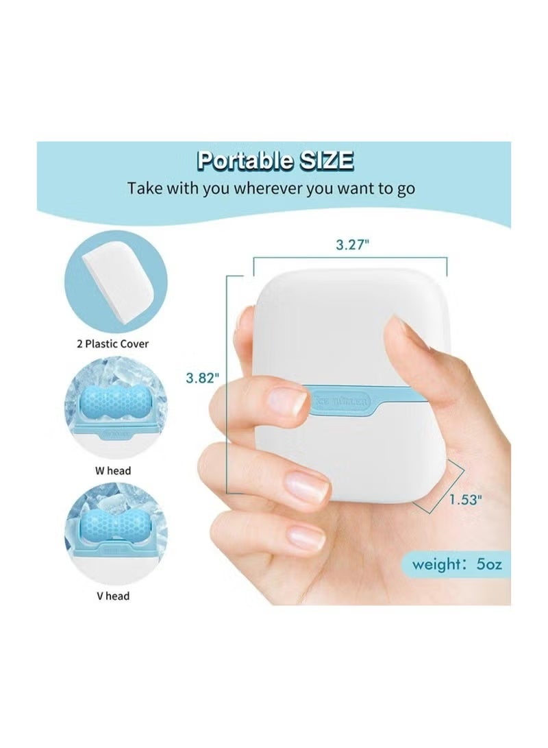 Ice Roller for Face and Eyes - Facial Skin Care Tools to Reduce Puffiness, Relieve Migraines and Pain 1pc Random Color - Image 4