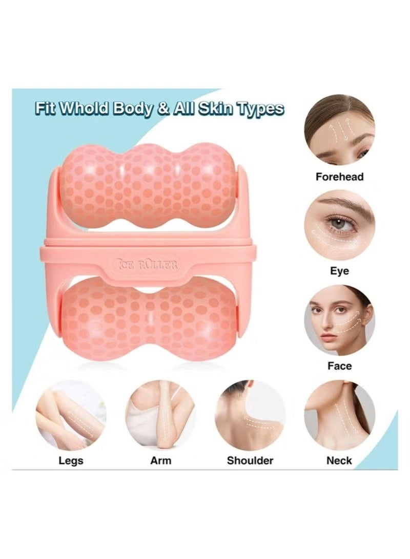 Ice Roller for Face and Eyes - Facial Skin Care Tools to Reduce Puffiness, Relieve Migraines and Pain 1pc Random Color - Image 5