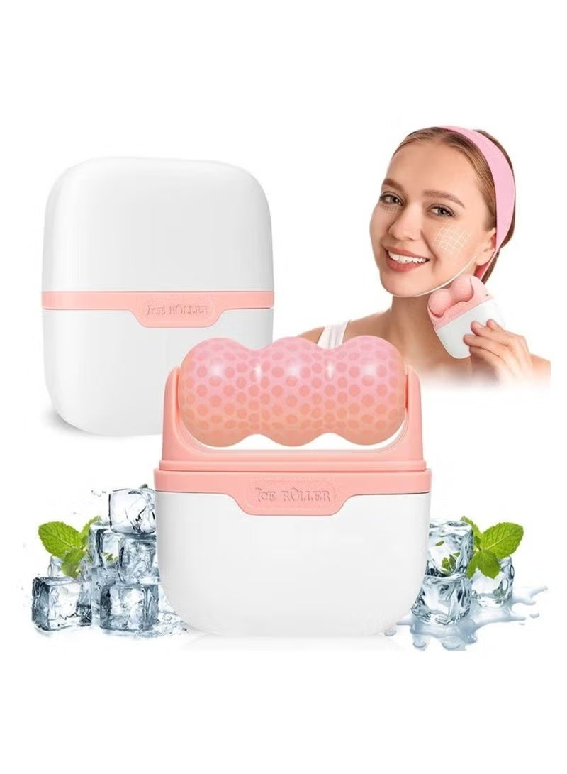 Ice Roller for Face and Eyes - Facial Skin Care Tools to Reduce Puffiness, Relieve Migraines and Pain 1pc Random Color - Image 3