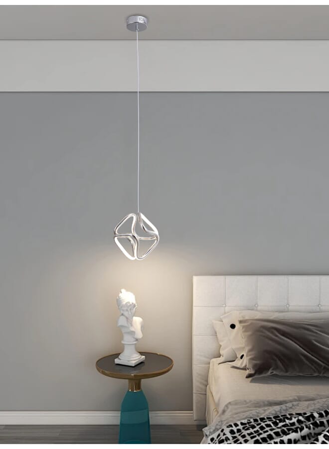 Best Power Modern LED Pendant 6889-1 with 3 Lighting Levels, 42W, 85cm Adjustable Length - Elegant Pendant Light for Living Room, Dining Room, and Bedroom - Image 1