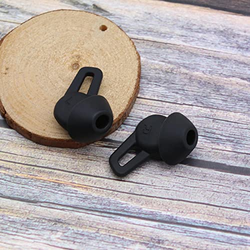 Create idea 3 Pairs Earbuds Cover Soft Silicone Eartips Replacement in-Ear Tips Compatible with Huawei FreeLace Pro Earphones S M L 3 Sizes Black - Image 5