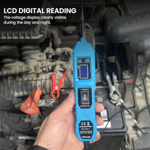 Serplex® Multifunctional Car Circuit Tester with LED, 3.5-36V AC/DC Car Power Tester with Buzzer, Electrical Tester Digital Display Short Circuit Finder for Continuity Testing, Trailer Lights Testing - Image 5