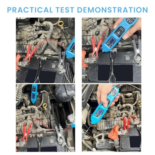 Serplex® Multifunctional Car Circuit Tester with LED, 3.5-36V AC/DC Car Power Tester with Buzzer, Electrical Tester Digital Display Short Circuit Finder for Continuity Testing, Trailer Lights Testing - Image 4