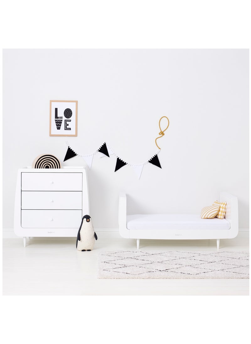 Snuz - Snuzpod Cot And Cot Bed Fitted Sheet Pack Of 2 - Cloud Nine 140 X 1 X 70 Cm Super Soft Jersey Cotton - Image 1