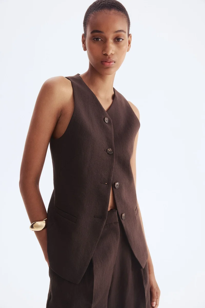 H&M Long waistcoat