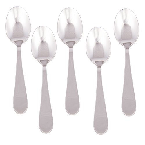 Kishco Windsor Stainless Steel Coffee Spoon Set - Pack of 6 - Image 1