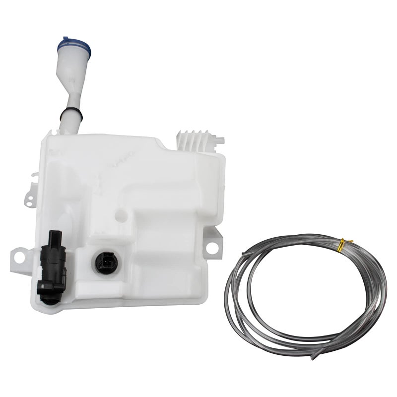 TRQ Windshield Washer Reservoir Compatible with 20122018 Ford Focus FO1288112