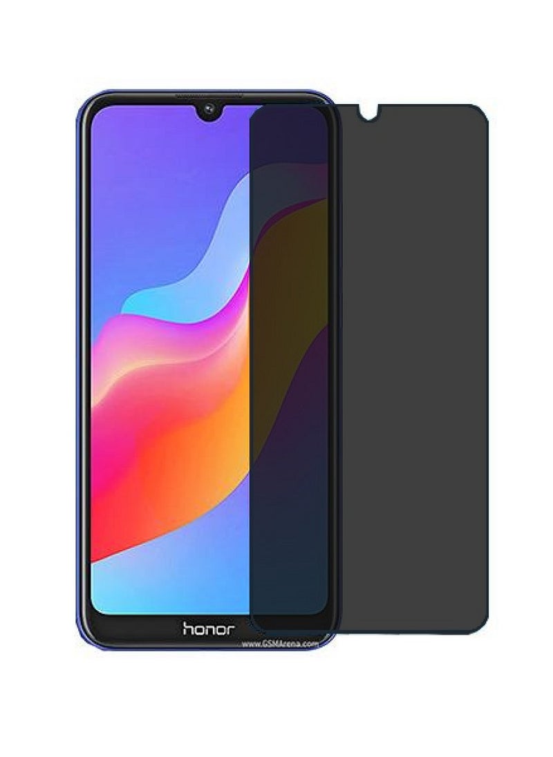 Super Tempered Glass Screen Protector Anti-Spy Privacy Designed For Honor 8A Full Glue Edge to Edge Full Screen Coverage And Bubble Free - Image 1