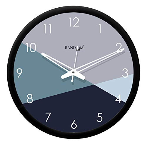 RANDOM Decorative Wall Clock | Analog Style Wall Hanging Clock for Living Room, Home - Image 1