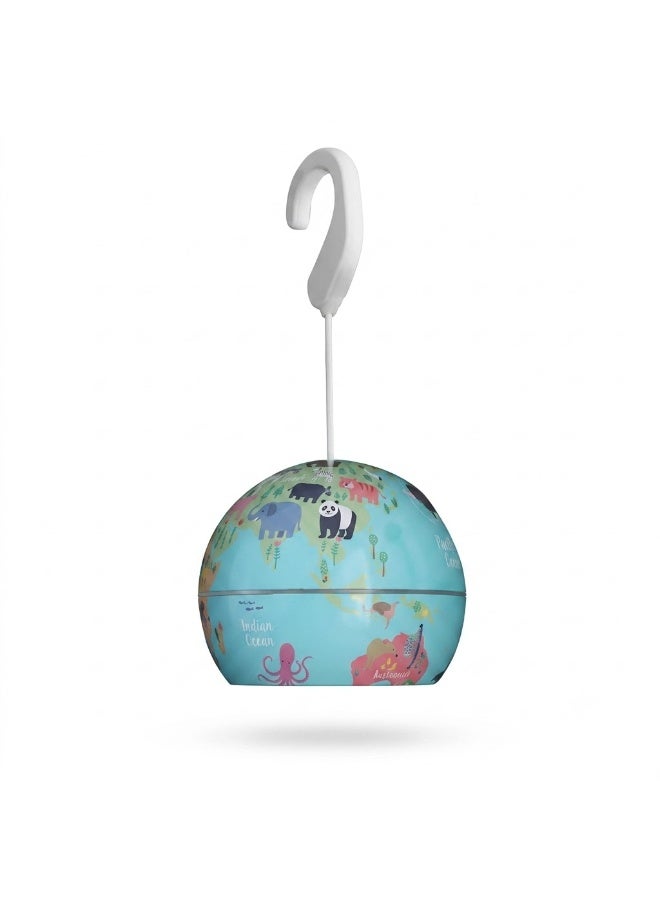 Rechargeable Planet Decorative LED Light with Type-C Charging, Stepless Dimming and Hanging Hook, Portable Night Light for Room, Garden, Balcony, Camping and Home Decor - Image 1