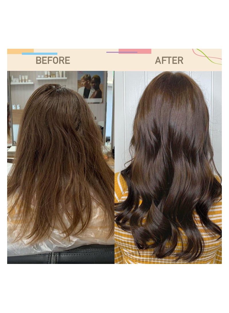 Estelle I Tip Hair Extensions Human Hair Extensions I Tip Human Hair Pre Bonded Hair Extensions Real Human Hair Invisible Dark Brown 18inch 100g 1g/s 100s/Pack... - Image 4