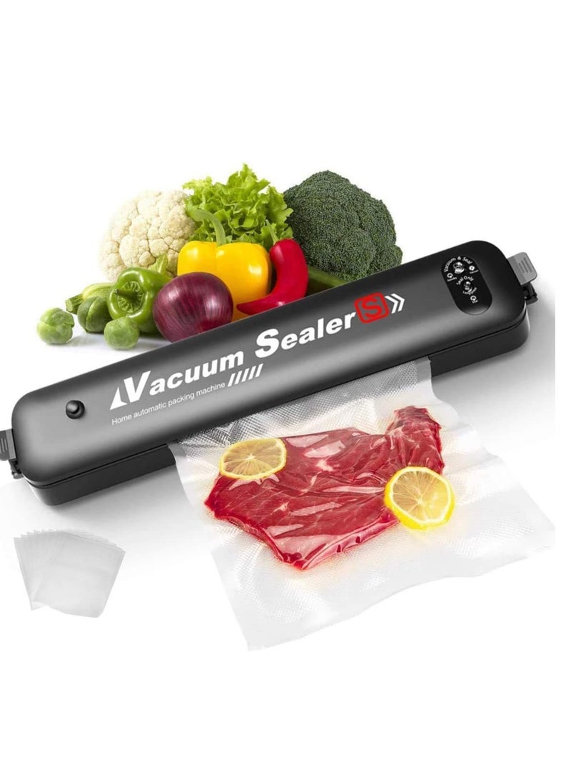 ELTRAZONE Vacuum Sealer Machine, Automatic Food Sealer with 30 PCS Vacuum Bags, Vacuum Air Sealing System for Food savers Portable Sealer Food Vacuum Sealer Machines for Kitchen Food Storage Saver - Image 1