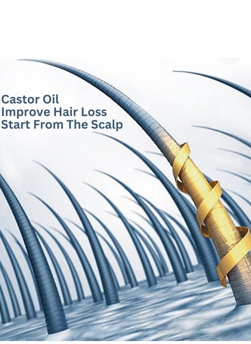 Sevich - Pure Castor Oil Hair Care Essential Oil for Hair Eyebrow and Eyelashes Scalp Care Essential Moisturizer Natural Organic Castor Oil Hair Growth Serum Natural Thick Hair Fast Growth Hair Serum 15 ml - Image 1