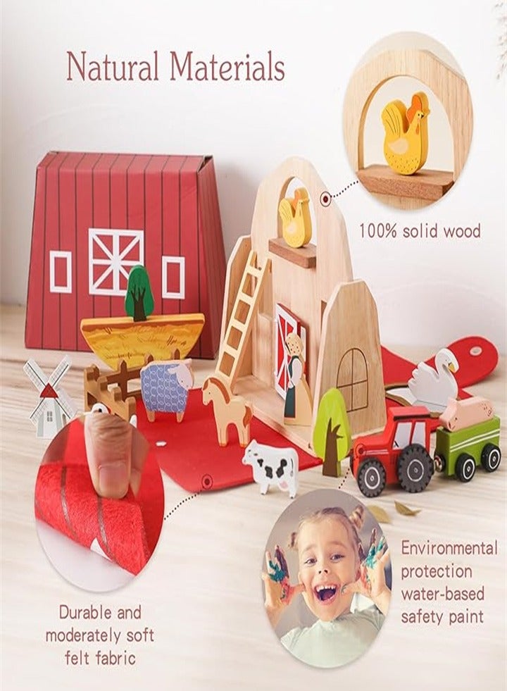 general Montessori educational toys, family farm game deluxe set birthday gift - Image 2