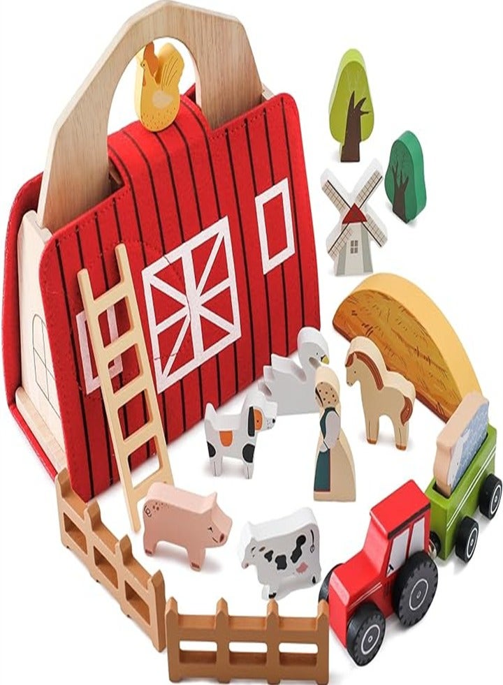 general Montessori educational toys, family farm game deluxe set birthday gift - Image 5
