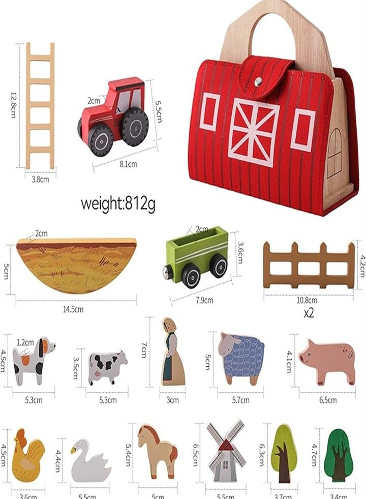 general Montessori educational toys, family farm game deluxe set birthday gift - Image 4