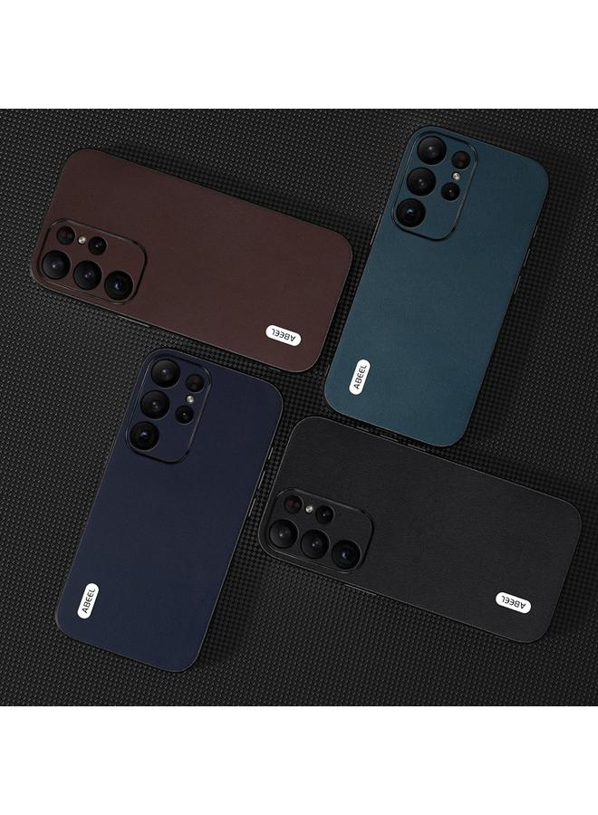 S-TOP Case For Samsung Galaxy S23 Ultra 5G ABEEL Genuine Leather Xiaoya Series Phone Case - Image 4