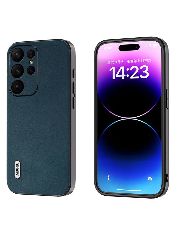 S-TOP Case For Samsung Galaxy S23 Ultra 5G ABEEL Genuine Leather Xiaoya Series Phone Case - Image 1