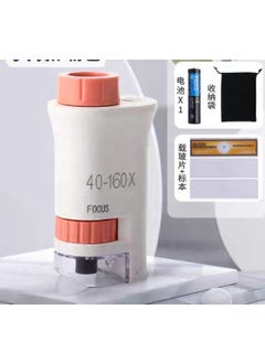 Bnm Mini Standless Handheld Microscope (For Kids - Pocket Size) A great opportunity for little scientists and curious explorers!  - Image 1