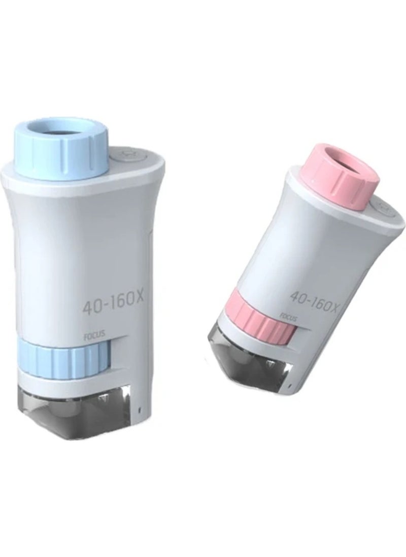 Bnm - Mini Standless Handheld Microscope (For Kids - Pocket Size) A great opportunity for little scientists and curious explorers! - Image 1