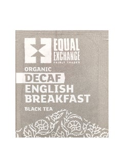 Equal Exchange Equal Exchange, Organic Decaf English Breakfast, Black Tea, 20 Tea Bags, 1.41 oz (40 g)  - Image 3