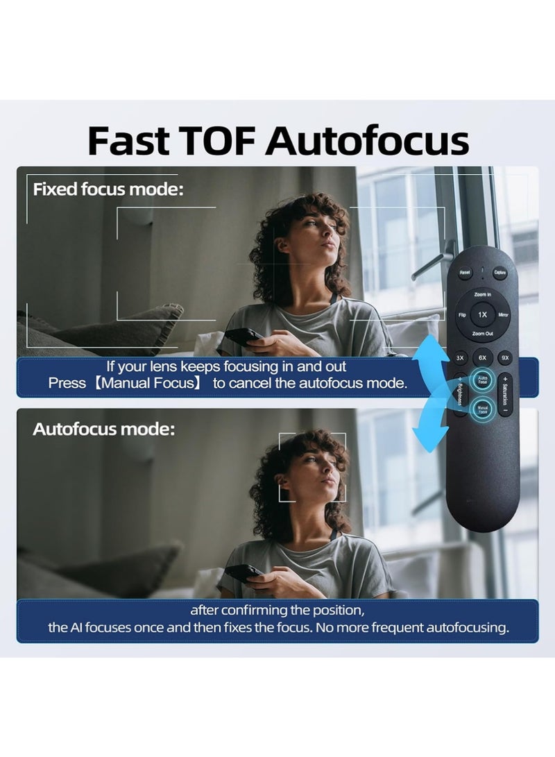 X-level 4K Webcam with Light, Webcam for PC with Microphone, Plug and Play, USB Computer Camera for Desktop, Auto-Focus, Web Camera for Desktop Computer Zoom Skype - Image 5