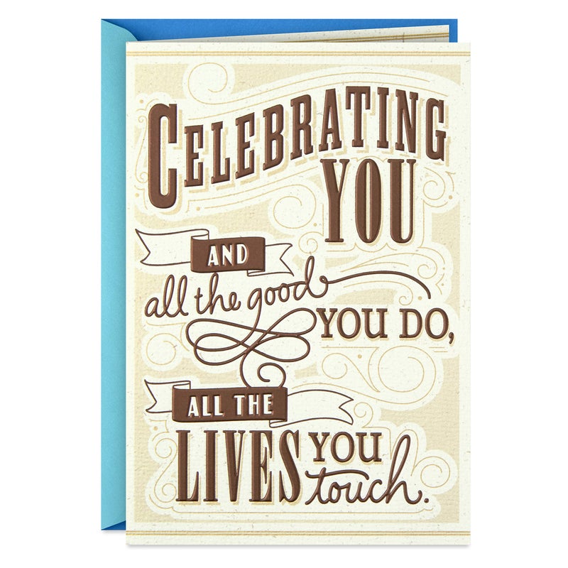Hallmark Father's Day Card for Dad  Stepdad  Grandpa  Husband (Celebrating You) - Image 1