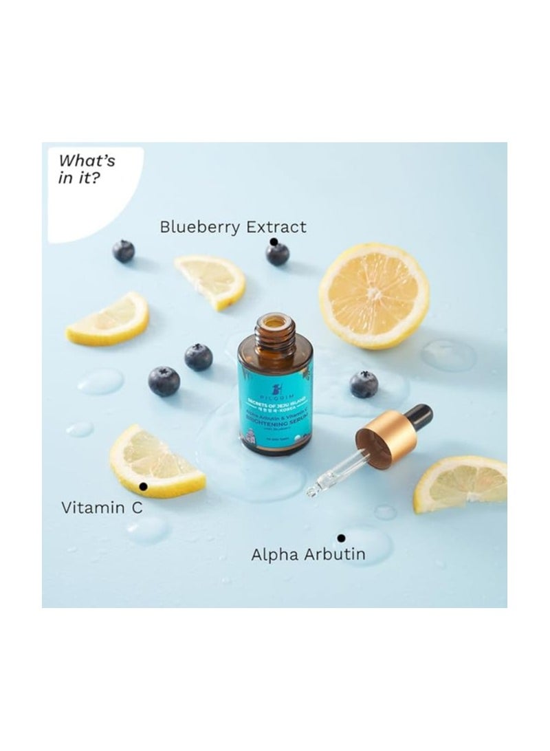 PILGRIM Pilgrim Korean 2% Alpha Arbutin&3% Vitamin C Brightening Face Serum For Glowing Skin|Alpha Arbutin Face Serum|All Skin Types|Men&Women|Korean Skin Care|Vegan&Cruelty-Free|60 Ml(Pack Of 2) - Image 2