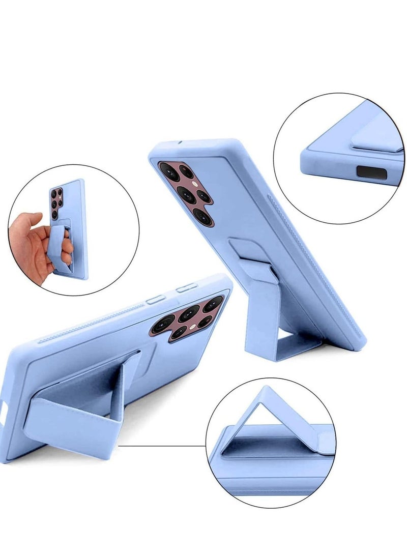 Fuxin Samsung Galaxy S25 Ultra Rotational Metal Ring Case with Kickstand, Shockproof Bumper, Matte Finish, Anti-Fingerprint, and Magnetic Car  Mount - Image 2