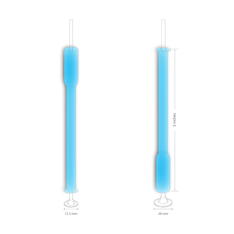 CandMak Candle Wick Placing Tube, 12pcs Candle Wick Centering Placement Tools for Candle Making - Image 2