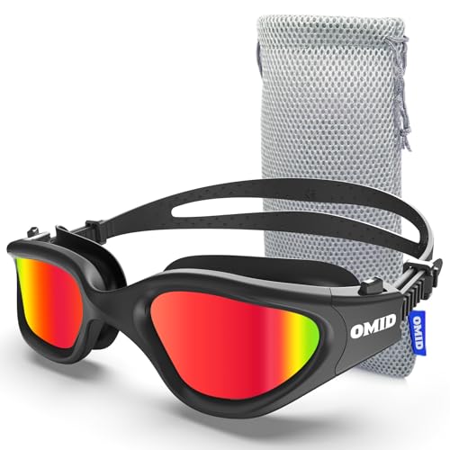 OMID Swim Goggles P2 Lite Comfortable AntiFog Swimming Goggles for Men Women Adults Youth - Image 1