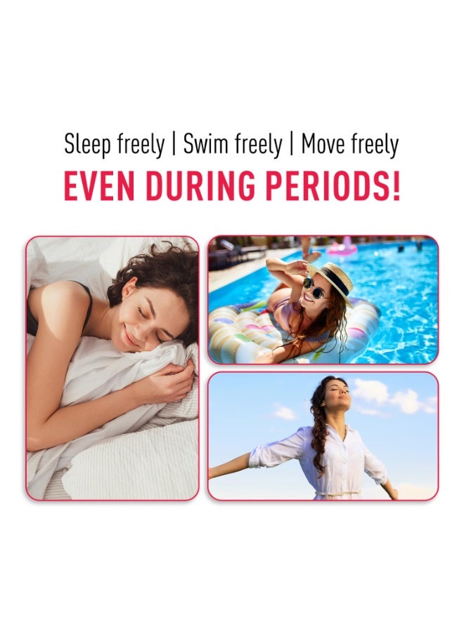 Sirona Reusable Menstrual Cup for Women | Large Size with Pouch|Ultra Soft, Odour and Rash Free|100% Medical Grade Silicone |No Leakage | Protection for Up to 8-10 Hours | US FDA Registered,Pack of 1 - Image 5