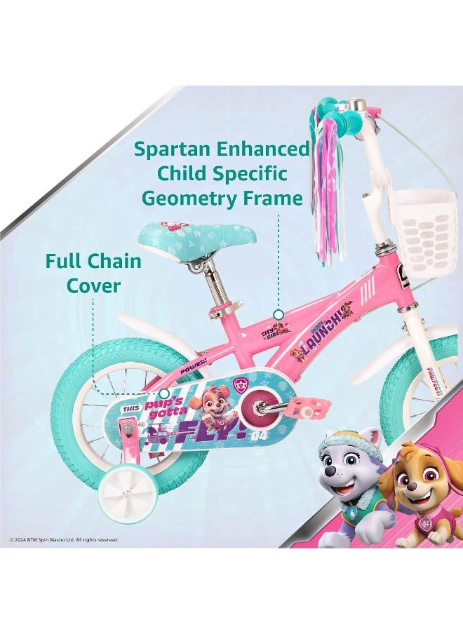 Spartan - Paw Patrol Skye Bicycle Pink 12" S,Sp-3203 - Image 1