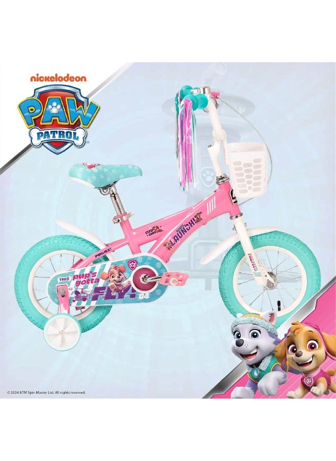 Spartan - Paw Patrol Skye Bicycle Pink 12" S,Sp-3203 - Image 1