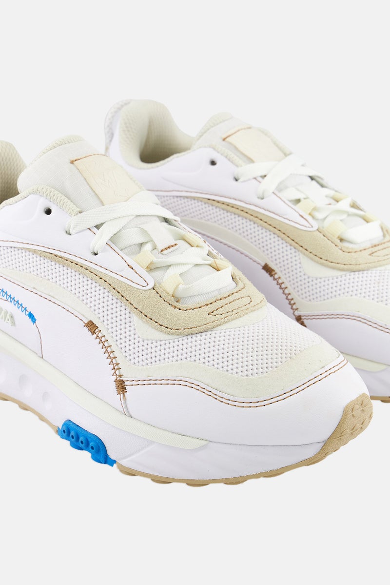 PUMA Women Wild Rider Unfold Infuse Lace Up Outdoor Shoes, White - Image 3