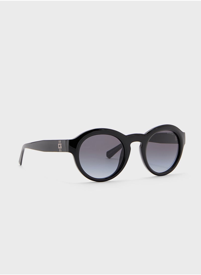 GUESS - Uv-Protected Round Sunglasses - Image 1