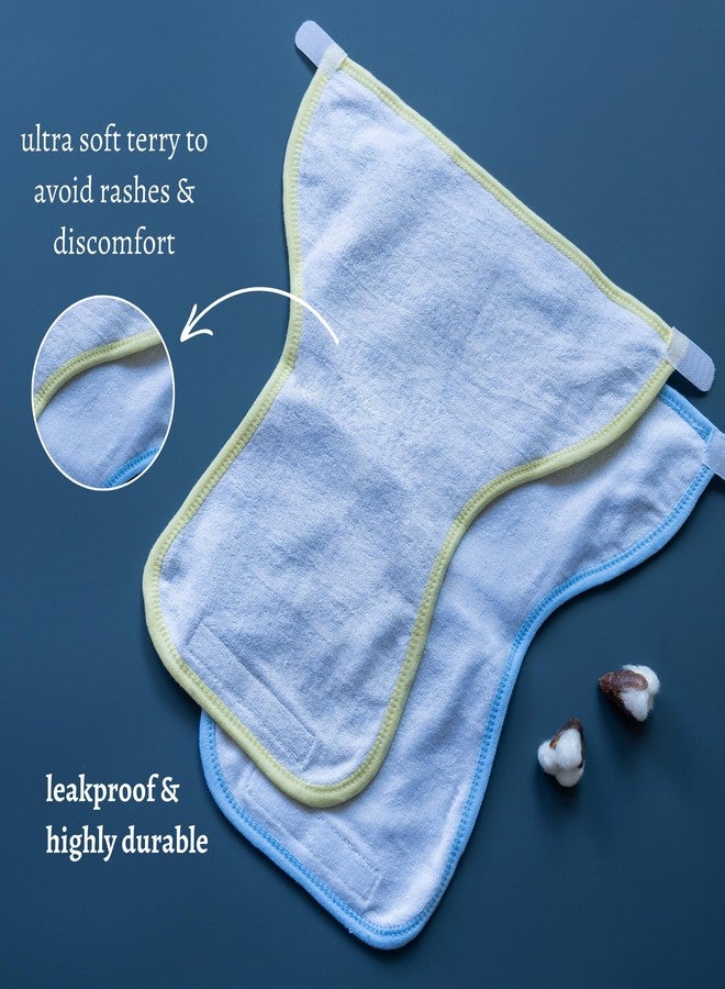 Tinycare New Born Baby's Cloth Nappies For Kids & Infants, Leakproof Printed Nappy/Langot/Diapers (Pack of 5)_Size-L (Washable and Reusable) - Image 5