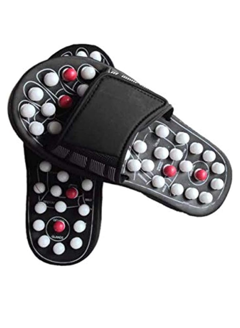 ELTRAZONE MAGA ZONE Massage Slippers – Foot & Leg Massager, Size 38-39 - Image 1