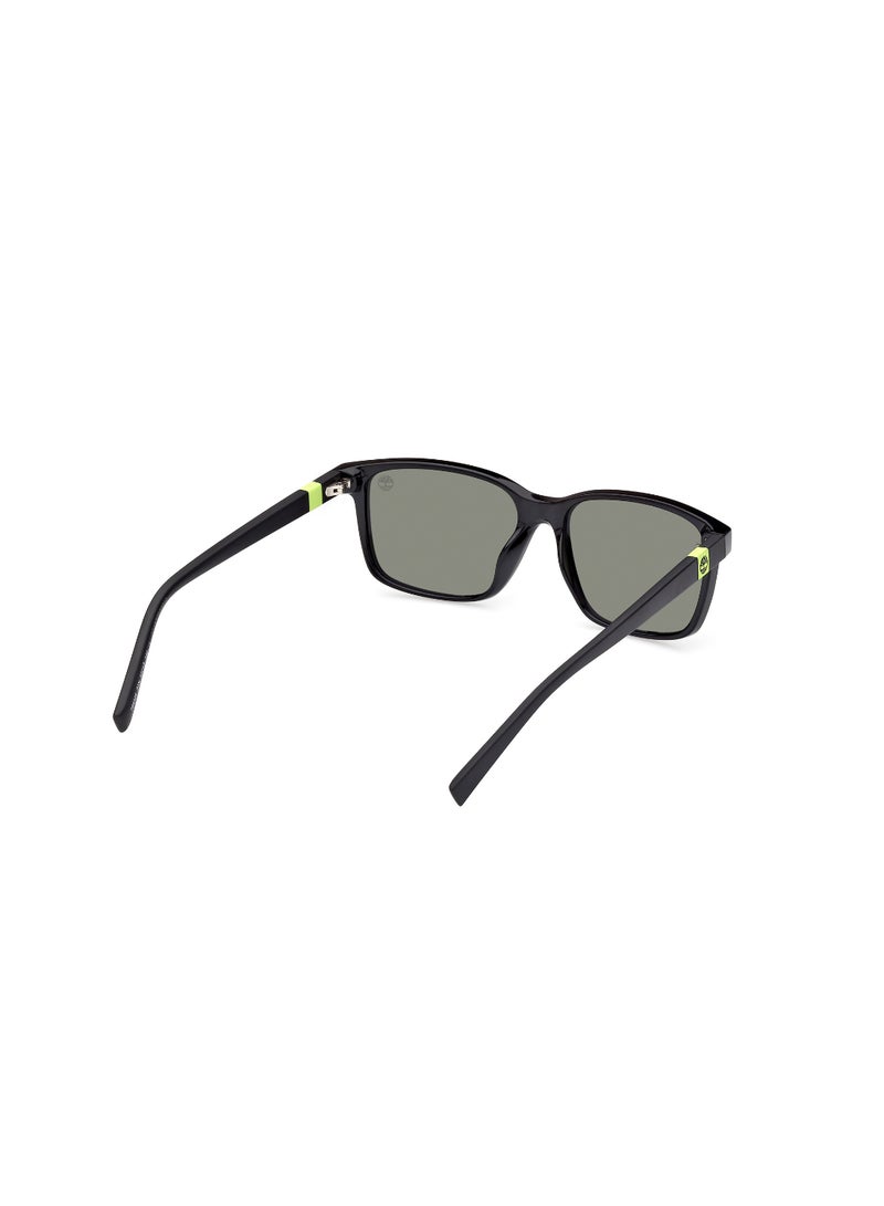 Timberland Full Rim Rectangular Teenage Boy Sunglass Tb932601N52  - Image 5