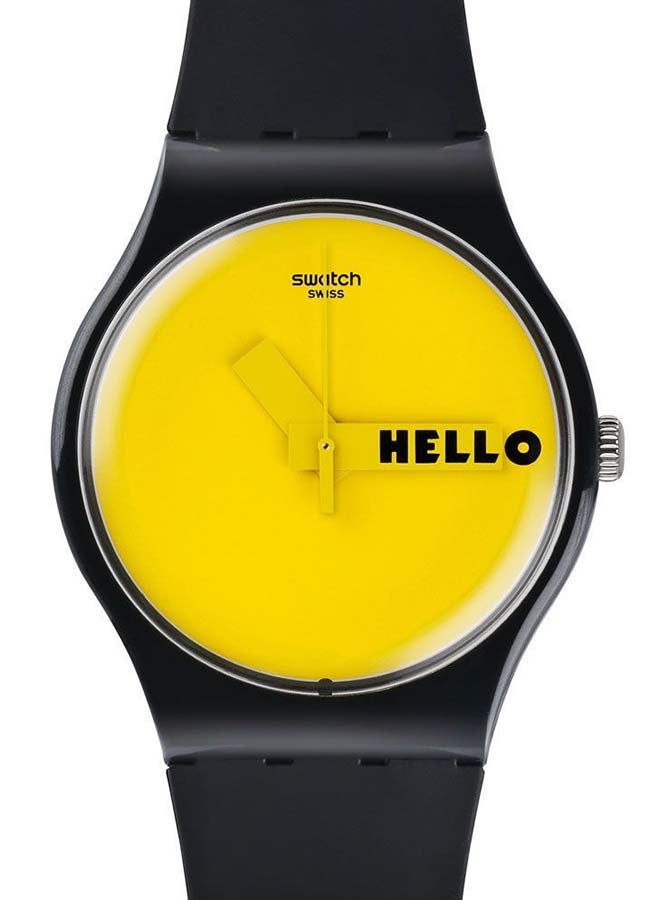 Swatch Men Ciao Tutti Quartz Movement Water Resistant Wrist Watch - 43 Mm - Image 1