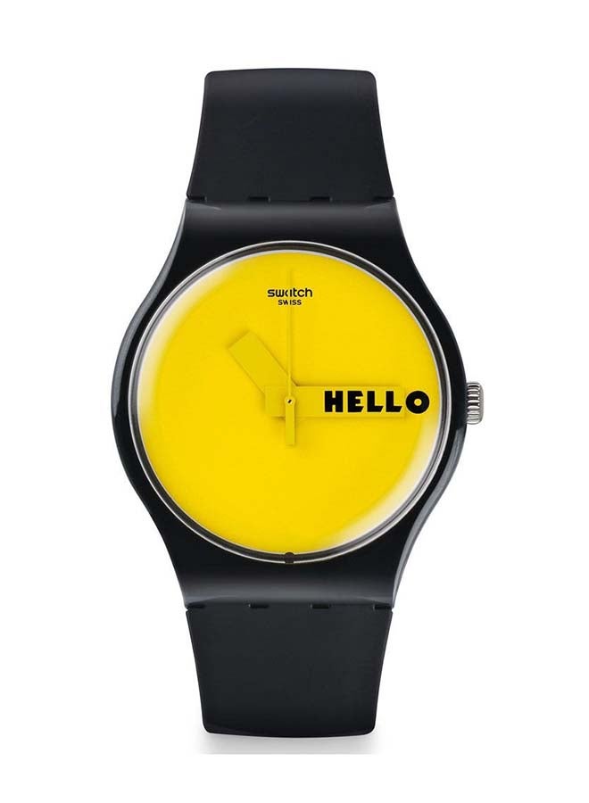 Swatch Men Ciao Tutti Quartz Movement Water Resistant Wrist Watch - 43 Mm - Image 2