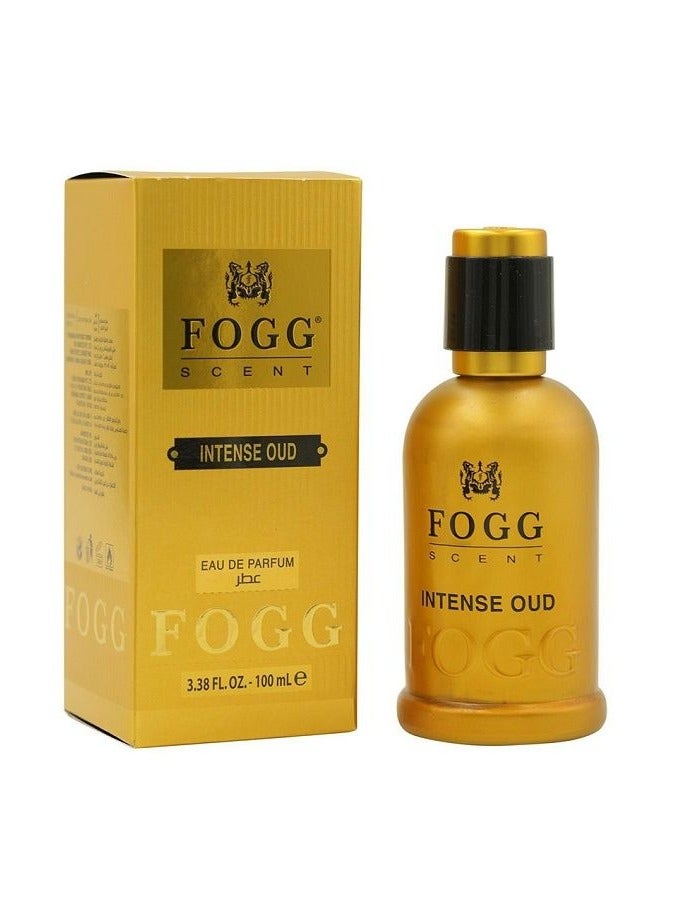 FOGG Pack Of Two Scent Eau De Perfume Intense Oud and Impressio LongLasting  100x2 200ml - Image 3