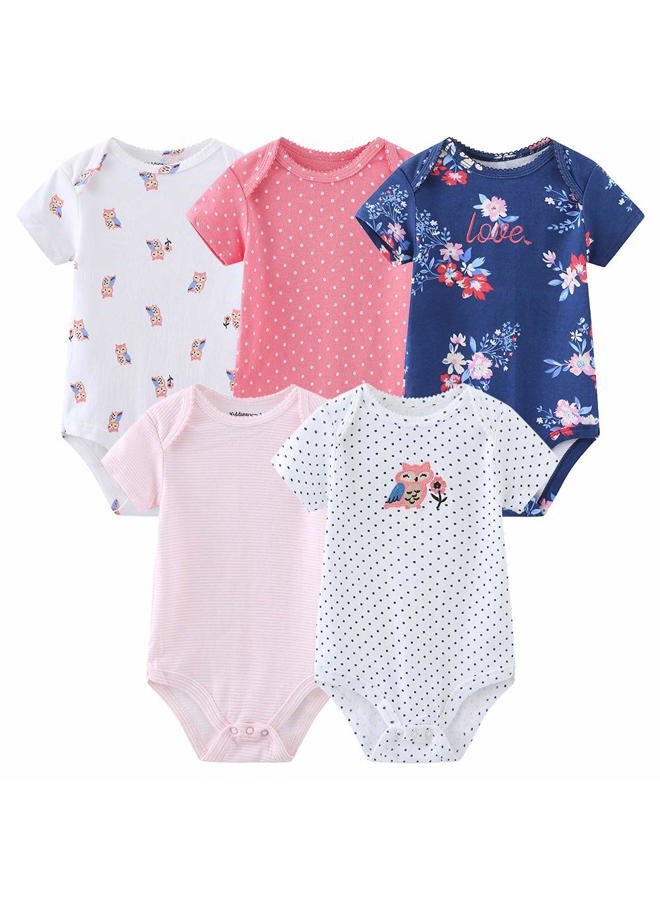 Kiddiezoom Unisex Baby Layette Essentials Giftset Clothing Set 19-Piece For Newborn Baby, Pink3, 0-3 months - Image 5