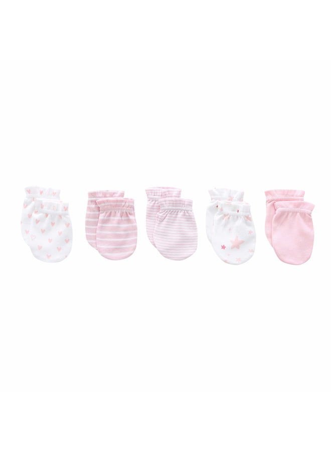 Kiddiezoom Unisex Baby Layette Essentials Giftset Clothing Set 19-Piece For Newborn Baby, Pink3, 0-3 months - Image 4