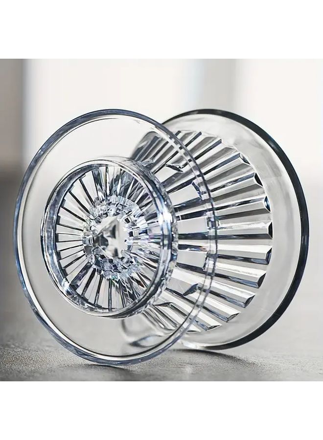 Transparent Slow Drip Coffee Filter Cup Plastic Pour Over Dripper for Home Office Travel - Image 2