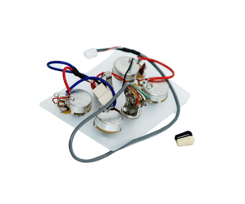 Guyker 1 Set LP Electric Guitar Pickup Wiring Harness Compatible with EPI SG LP Dot (1 Toggle Switch + 4 Pots + Jack) - Image 3