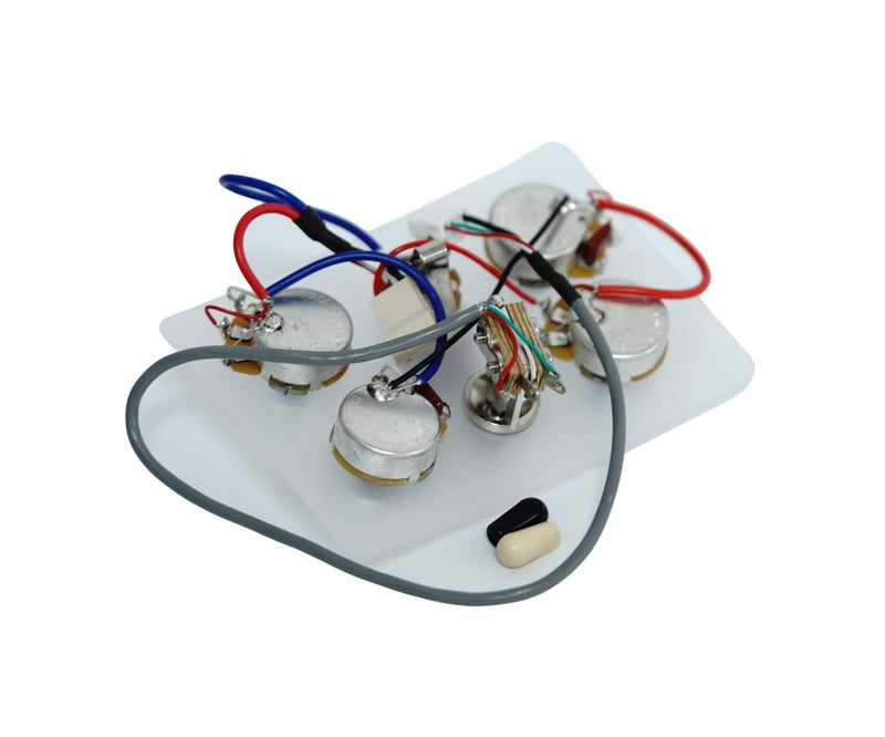 Guyker 1 Set LP Electric Guitar Pickup Wiring Harness Compatible with EPI SG LP Dot (1 Toggle Switch + 4 Pots + Jack) - Image 4