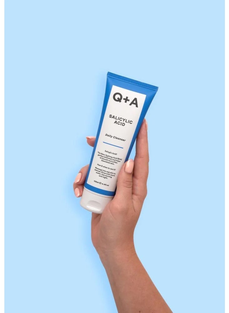 Q+A Salicylic Acid Daily Cleanser - 125ml - Image 2